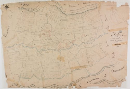 Vaux-sur-Poligny, section unique, feuille 2.