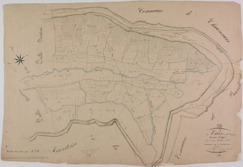 Vaux-sur-Poligny, section unique, feuille 1.