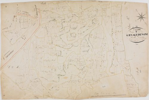 Véria, section A, Grange-de-Nom, feuille 2.géomètre : Guyard