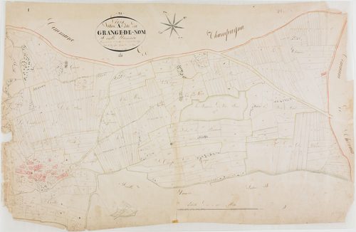 Véria, section A, Grange-de-Nom, feuille 1.géomètre : Guyard