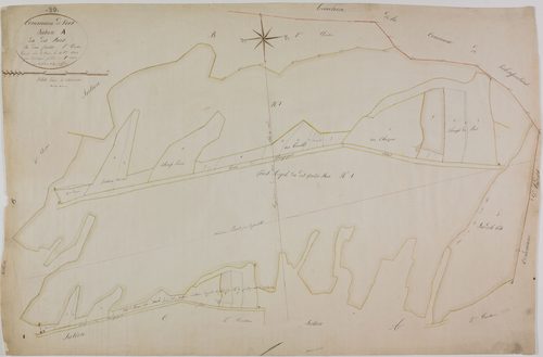 Vers, section A, les Bois, feuille 1.