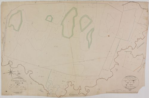 Vers, section D, le Parc, feuille 2.