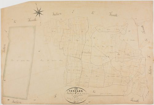 Vescles, section F, Boutavant, feuille 1.géomètre : Bénier