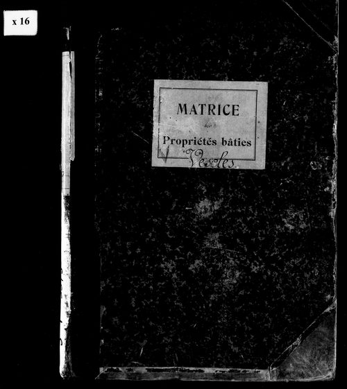 Matrice des propriétés bâties.