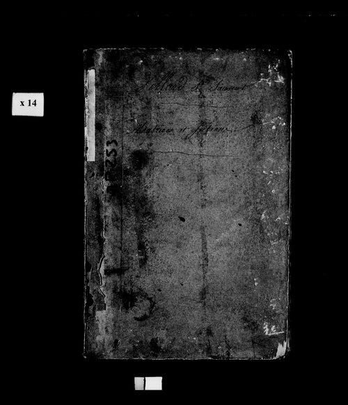 Etat de sections et matrice foncière.