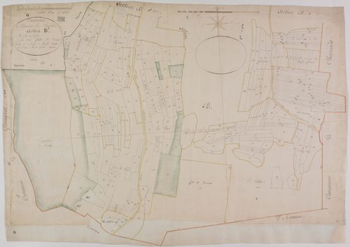 Villeneuve-les-Charnod, section B, Vablière, feuille 3.