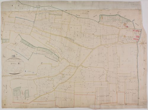 Villeneuve-les-Charnod, section B, Vablière, feuille 1.