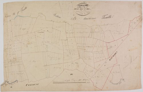 Villers-les-Bois, section C, le Moulin du Bois, feuille 3.