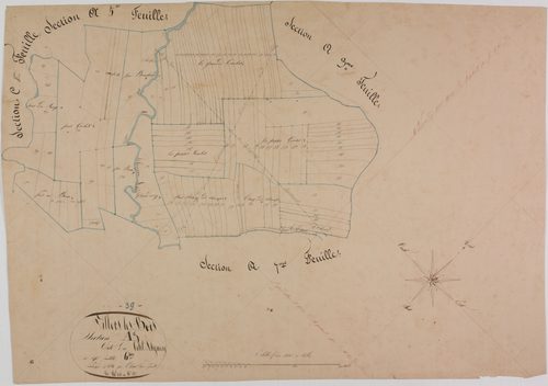 Villers-les-Bois, section A, Petit Saligney, feuille 6.