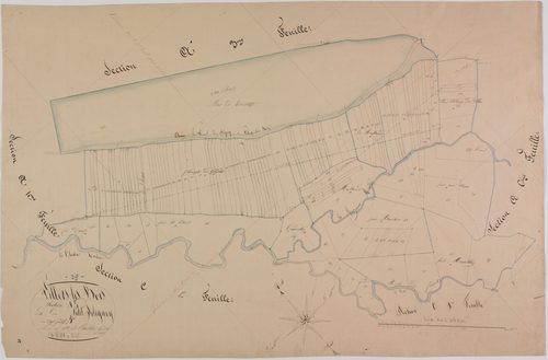 Villers-les-Bois, section A, Petit Saligney, feuille 5.
