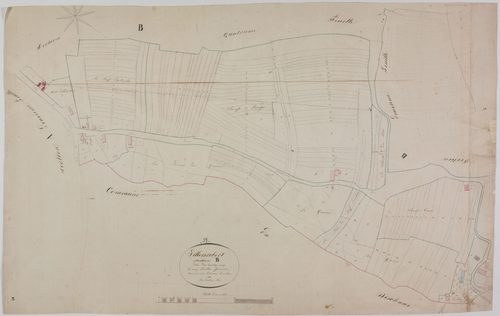 Villers-Robert, section B, les Champs rouges, feuille 1.