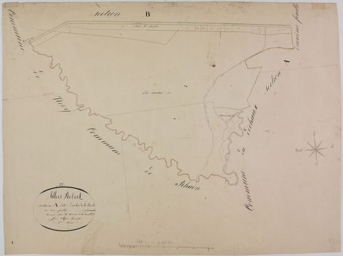 Villers-Robert, section A, En bas de la route, feuille 1.