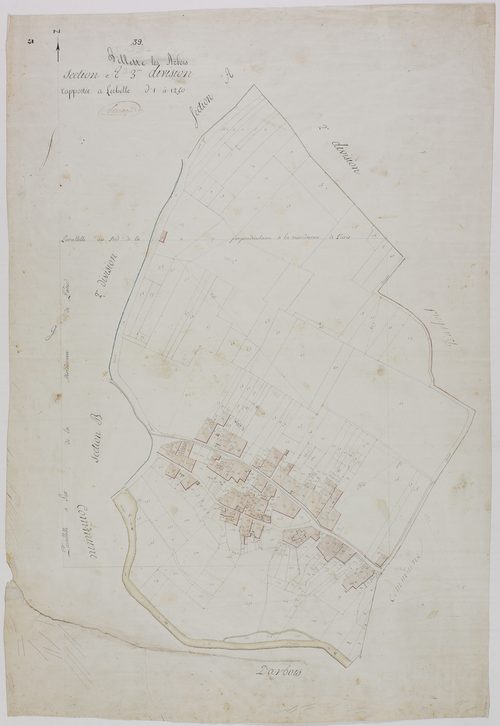 Villette-lès-Arbois, section A, feuille 3.