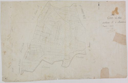 Villette-lès-Arbois, section B, feuille 3.