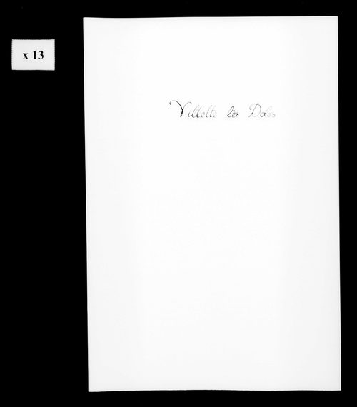 Matrice des propriétés bâties.