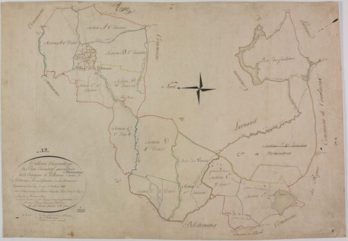 Villevieux, tableau d'assemblage.