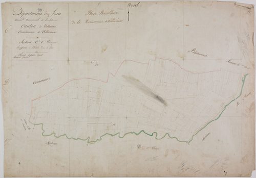 Villevieux, section C, feuille 2.