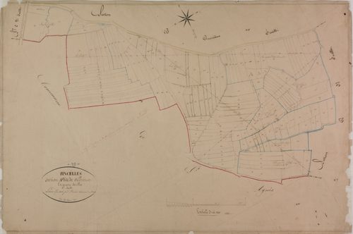 Vincelles, section A, Villeneuve, feuille 4.