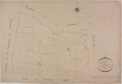 Vincent, section A, Machefin, feuille 1.