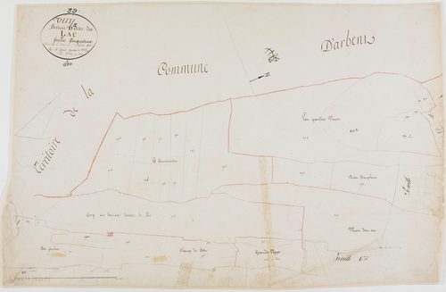 Viry, section D, le Lac, feuille 5.géomètre : Grenier