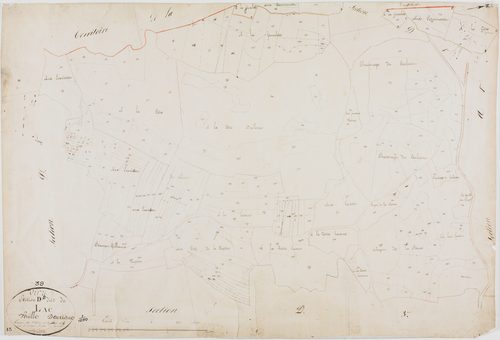 Viry, section D, le Lac, feuille 2.géomètre : Rosset ; échelle