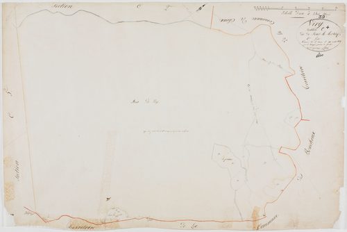 Viry, section C, Sous le Rosay, feuille 4.géomètre : Rosset