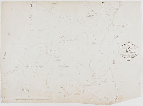 Viry, section D, le Lac, feuille 6.géomètre : Rosset