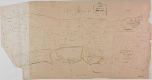 Vosbles, section E, Bassache, feuille 2.géomètre : Grenier