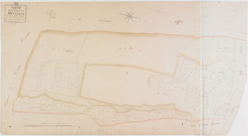 Vosbles, section F, la Montagne, feuille 3.géomètre : Grenier