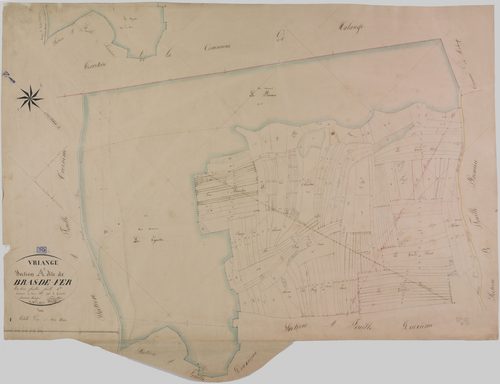 Vriange, section A, Bras de Fer, feuille 1.