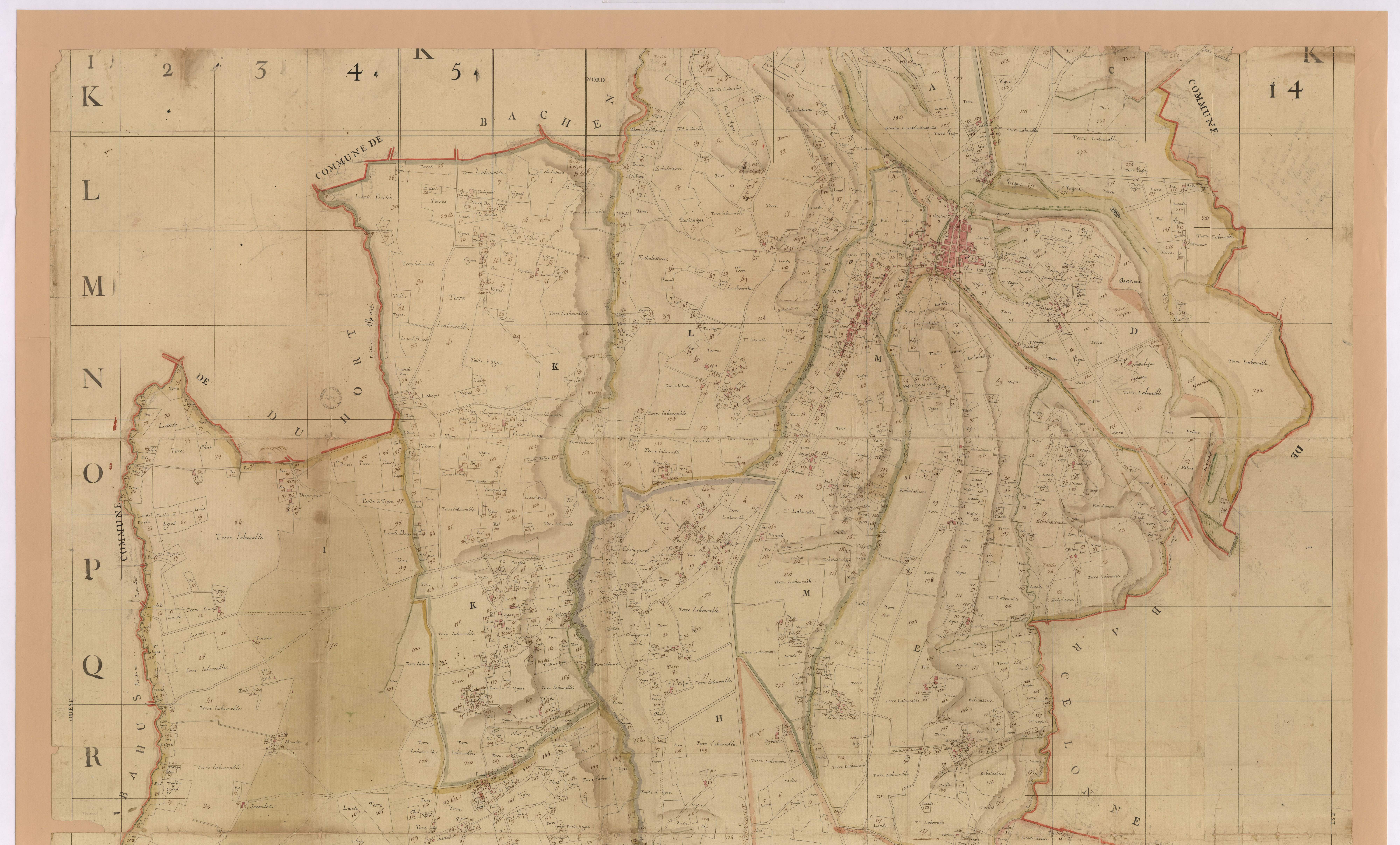 Aire-sur-l'Adour - [Plan géométrique de la commune d'Aire, 2e partie]