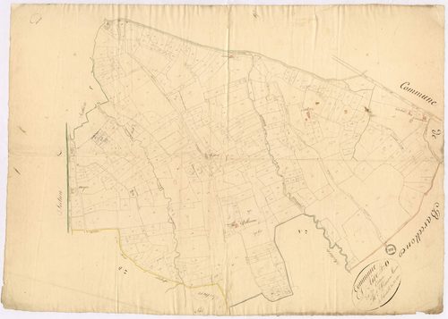 Aire-sur-l'Adour - Section O, dite du Castera, par Préneron géomètre