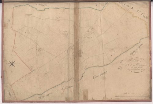 Aire-sur-l'Adour - Section I, dite de La Personne, par Dumartin géomètre