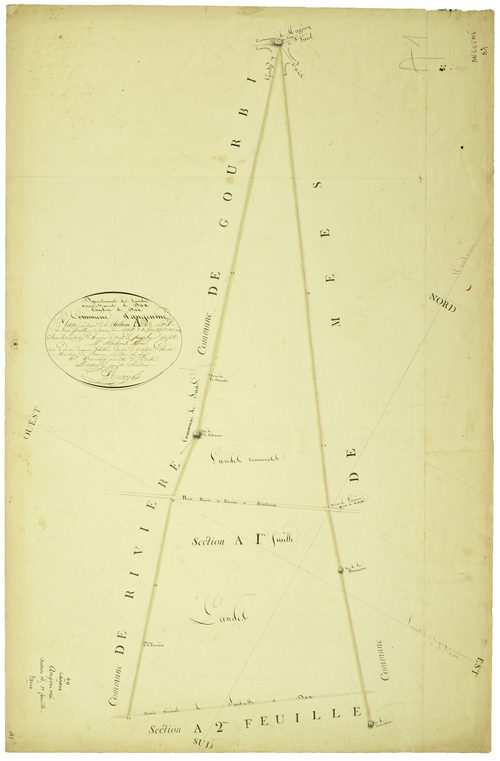 Angoumé - Section A, feuille 1