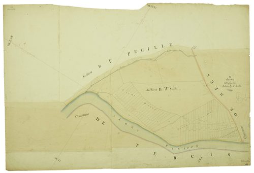 Angoumé - Section B, feuille 2