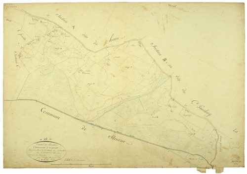 Angresse - Section C, feuille 2