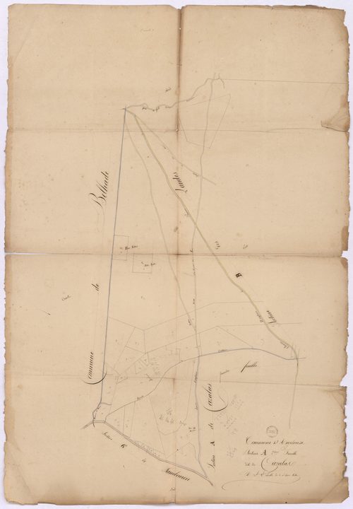 Argelouse - Section A, dite de Cazalas, 2e feuille