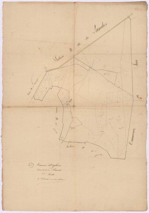 Argelouse - Section D, dite de Bournet, 2e feuille