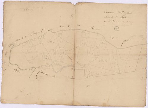 Argelouse - Section E, [dite du Bourg], 2e feuille