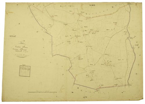 Arsague - Section A, feuille 2
