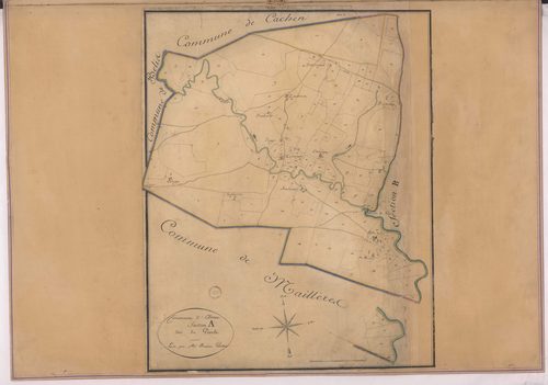 Arue - Section A, dite du Gins, par Prèneron géomètre