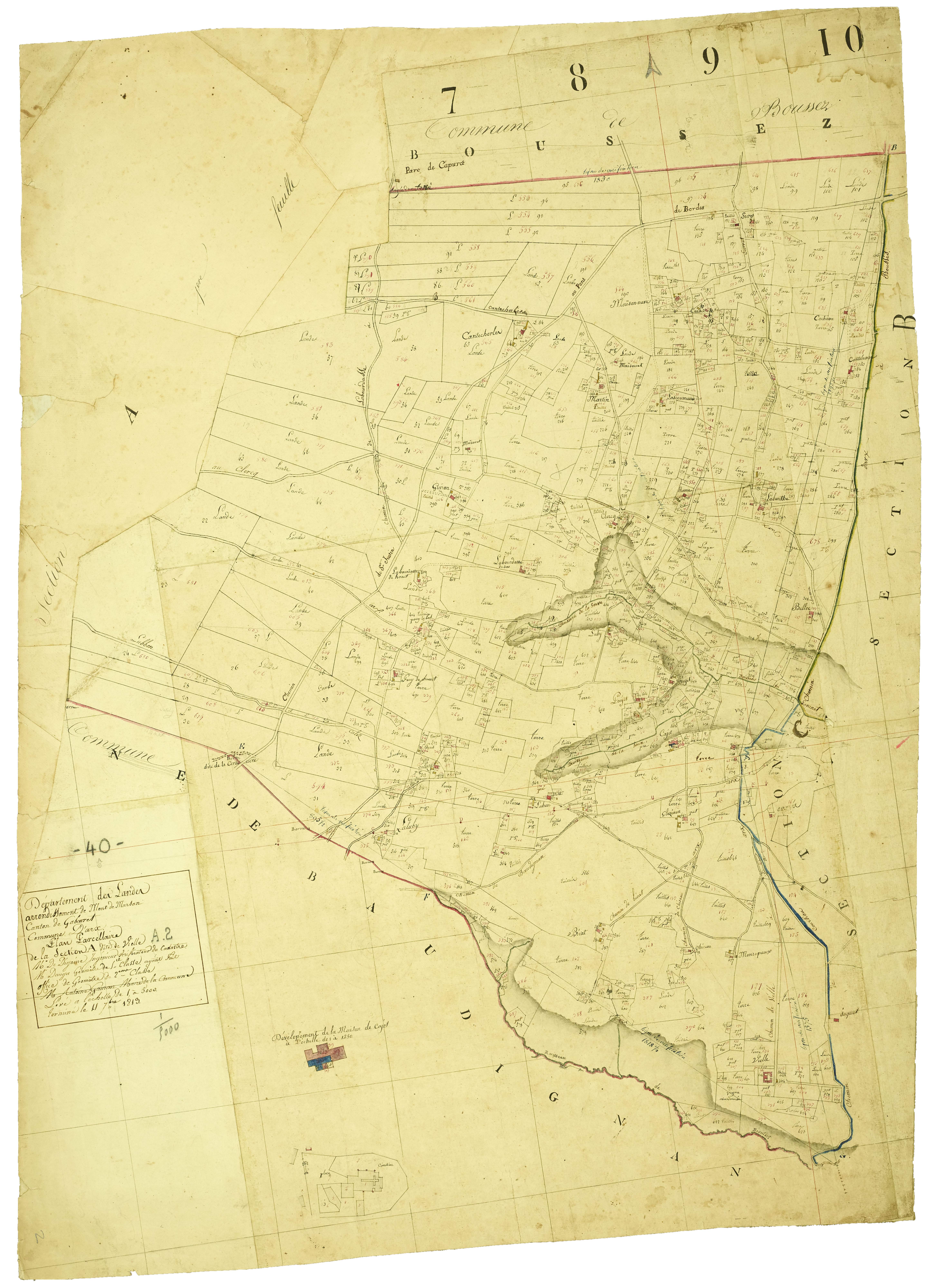 Arx - Section A, feuille 2