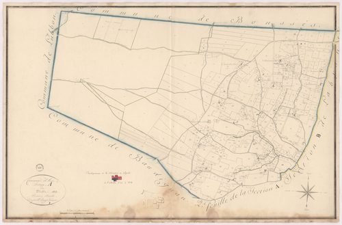 Arx - Section A, dite de Vielle, 1re feuille, par Dauga géomètre