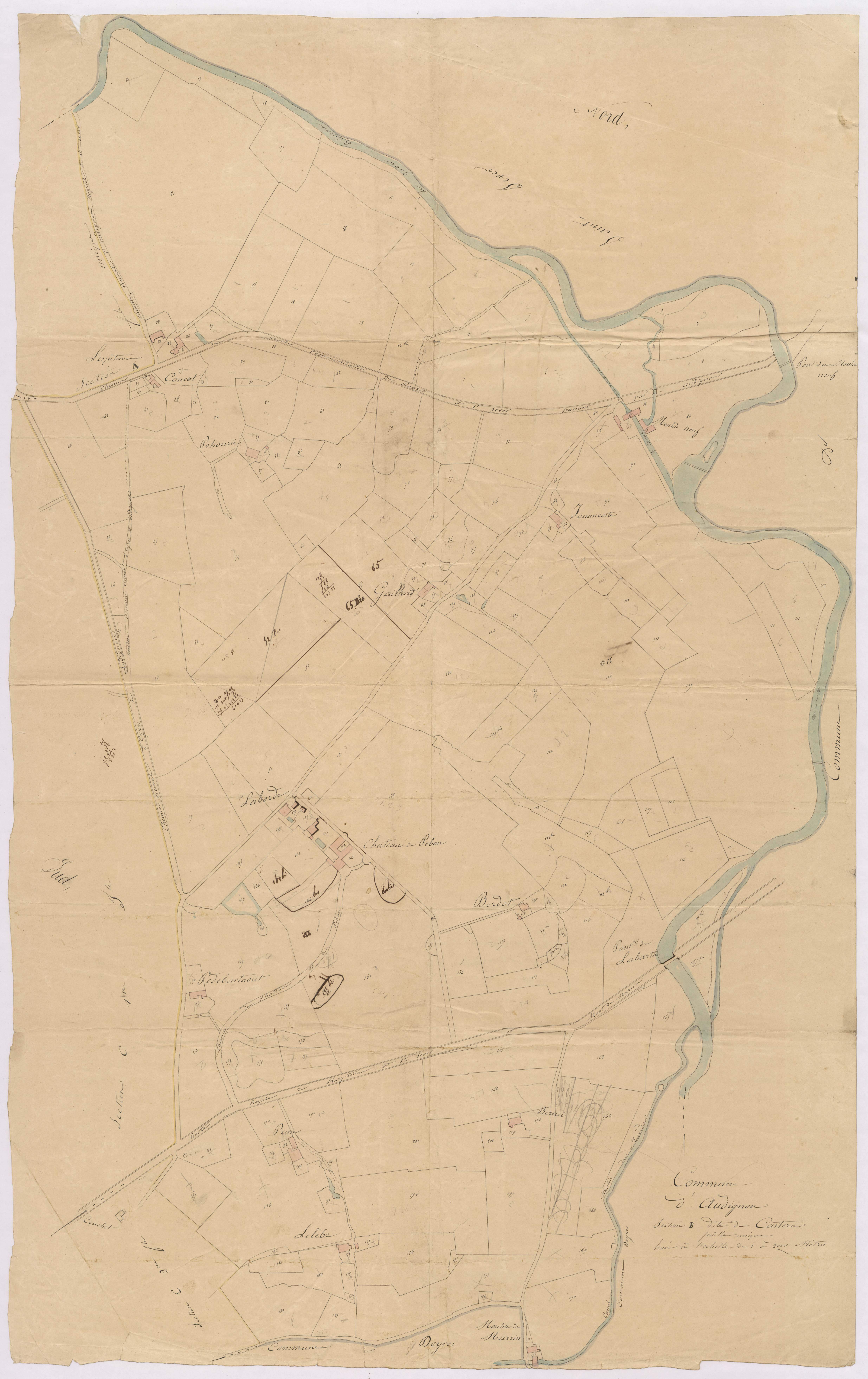Audignon - Section B, dite de Castera