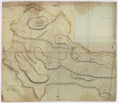 Audignon - Section D, dite du Carrerot, par Lagrolet géomètre