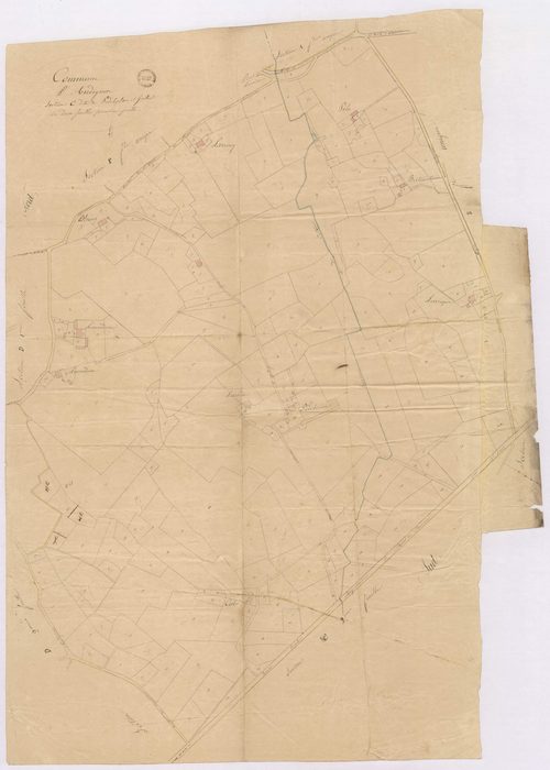 Audignon - Section C, dite de Pédebolan et Guibat, 1re feuille