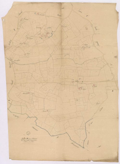 Audignon - Section D, dite du Carrerot, 1re feuille