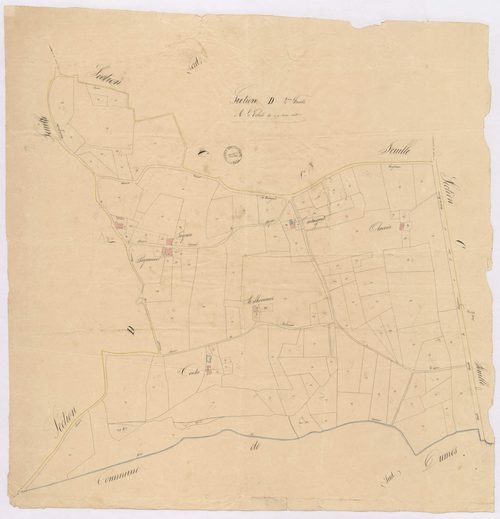 Audignon - Section D, dite du Carrerot, 2e feuille