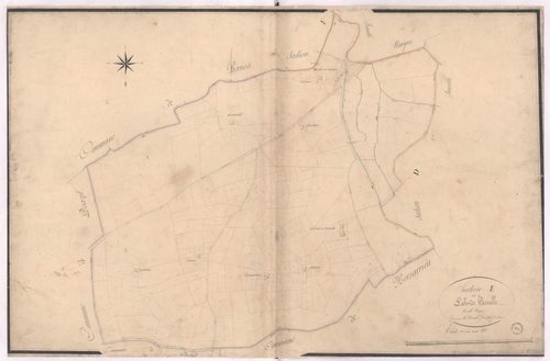 Audignon - Section E, dite de Laborde Lassalle, par Dimulle géomètre