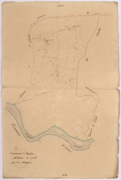 Audon - Section C, dite de Menigon, 1re feuille